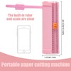 Mini Paper Cutter A4 A5 Craft Paper Cutter Portable Scrapbooking