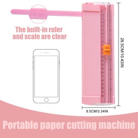 Mini Paper Cutter A4 A5 Craft Paper Cutter Portable Scrapbooking Tool Small Paper Cutter Guillotine