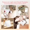 MIYADIVA Compact Mirror, 30X Magnifying Mirror, Pocket Mirror for Purse,