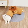 2-in-1 Cat Tunnel Bed for Indoor Cats Detachable Washable Tunnel