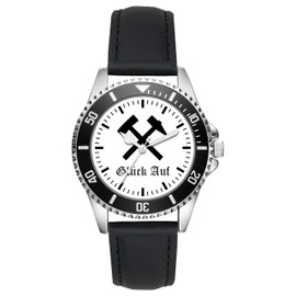 KIESENBERG Gift for mining buddy Bergmann Ruhrpott clock L-1420, Strap.