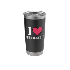 I Love Kettlebells Stainless Steel Insulated Tumbler