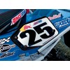 ROX SPEED FX Universal Snowcross Number Plate - Rear 1RNP-N/BU