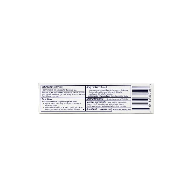 Sensodyne Pronamel Toothpaste, Gentle Whitening, Alpine Breeze Travel Size 0.8