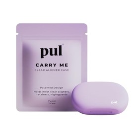 PUL Clear Aligner & Retainer Case - Caja de almacenamiento dental compacta y ventilada para Invisalign y Retainer | Diseño libre de BPA y fácil de viajar