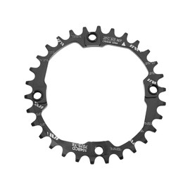 ECSiNG 104BCD Bike Chainring Narrow Wide Chainring 30T Bike Single Round Chainring for 8 9 10 11 12 Speed Road Bike Mountain Bike BMX MTB