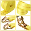 LISHINE 4 Pack Car Tie Down Straps for Trailers Kit,