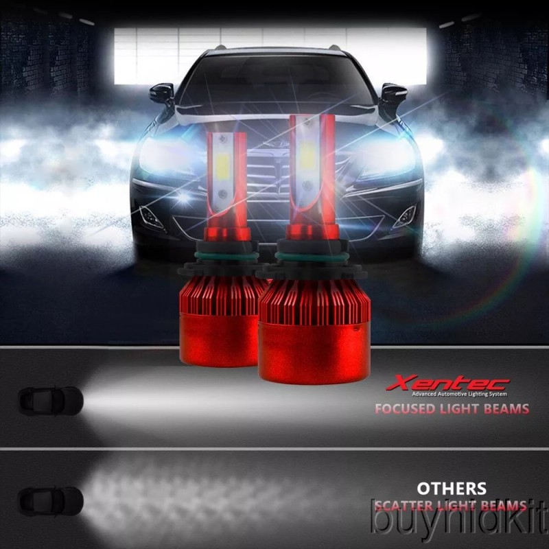 FluxBeam LED OpTIX Hb4 9006 LED Headlight Conversion Kit HID