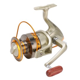 EF9000 Spinning Fishing Reels Smooth Powerful Metal Body 12BB Aluminum Alloy Fish Reel for Saltwater Freshwater