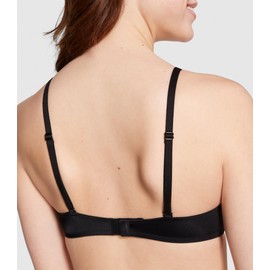 Victoria's Secret Women's Wear Everywhere Lightly Lined Wireless Bra, Bras for Women, Pure Black, 38DD