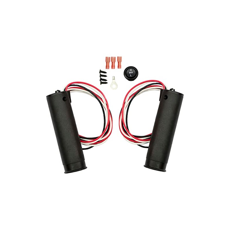 Raider SM-08255 Electric Heated Handwarmer Grips Kit for 7/8" Bars