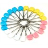 SPHTOEO 50PCS Baby Safety Pins 2.2'', Stainless Steel Cloth Diaper