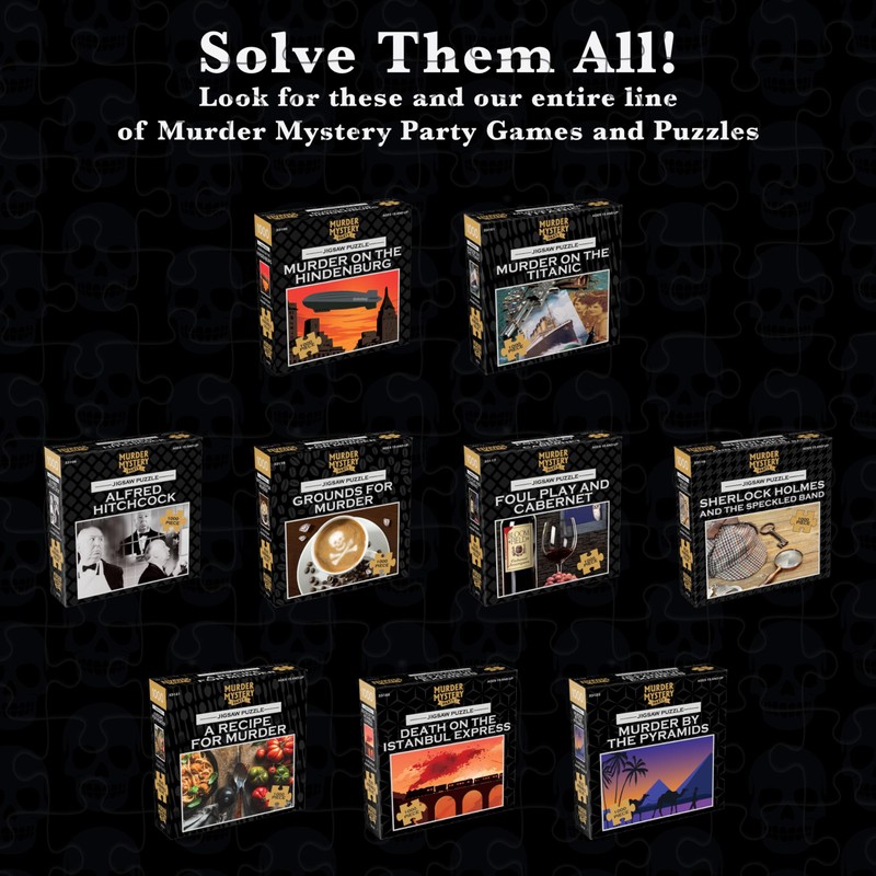 Bepuzzled Classic Mystery Recipe For Murder Jigsaw Puzzle by University