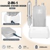 Professional Nail Drill Machine, 2-in-1 AZ GOGO 35000RPM Rechargeable Portable