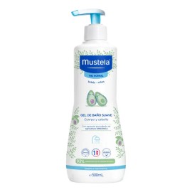 Mustela Gel Limpiador Suave con Aguacate BIO Beb 500 ml