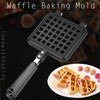Household Kitchen Gas NOn Stick Waffle Maker Pan Mould Mold