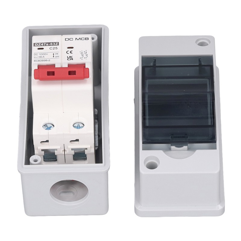 2P Photovoltaic System DC Miniature Circuit Breaker Solar IP65 Waterproof