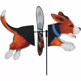 Premier Designs Deluxe Petite Spinner - Beagle -Garden Wind Spinner by Premier Kites & Designs