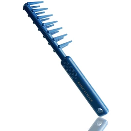 Babro Pomade Gel Comb Mesh Comb Perm Barber Men's Comb Coarse Coarse Comb Blue