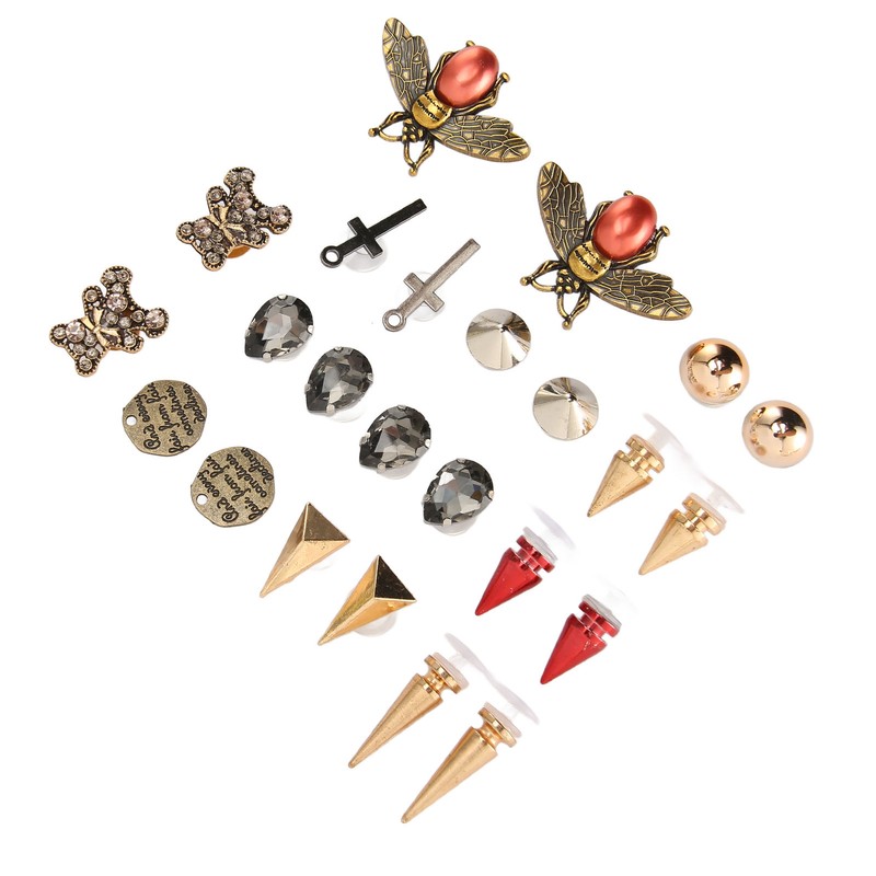 Decorative Shoe Clips Fashionable Shiny Elegant Removable Shoe Decoration Accessory