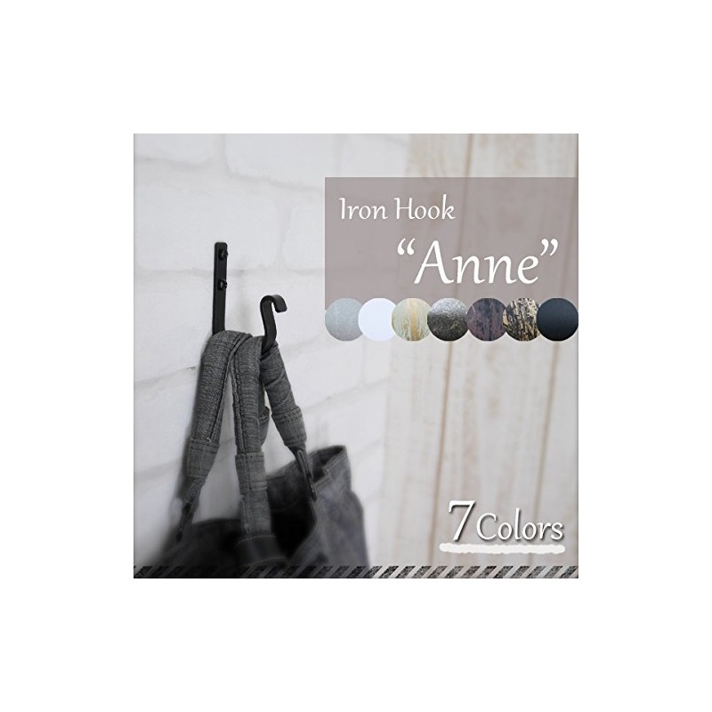 Wall Hook, Wall Hook, Small Accessories, Wall Storage, Antique Black,