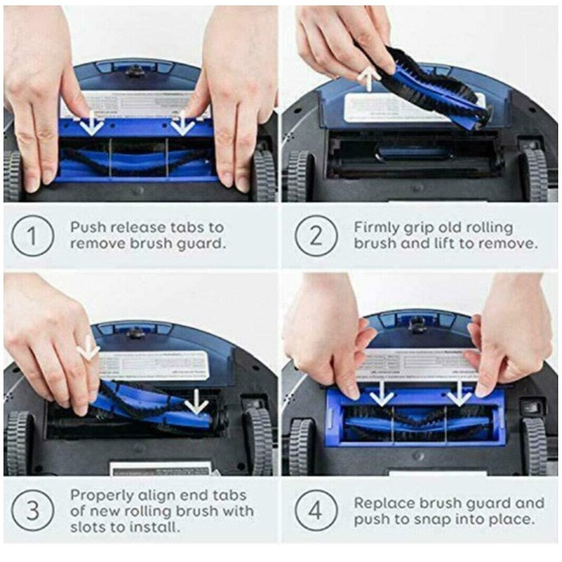 Sweeper Main Brush for Bagotte BG600 Robot Vacuum Replacement Main