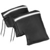 QWORK Motorcycle Handlebar Gloves Winter Thermal Windproof Waterproof with Reflective