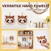 Maffuno Bathroom Hand Towels Set: Gifts for Her Cat Lovers