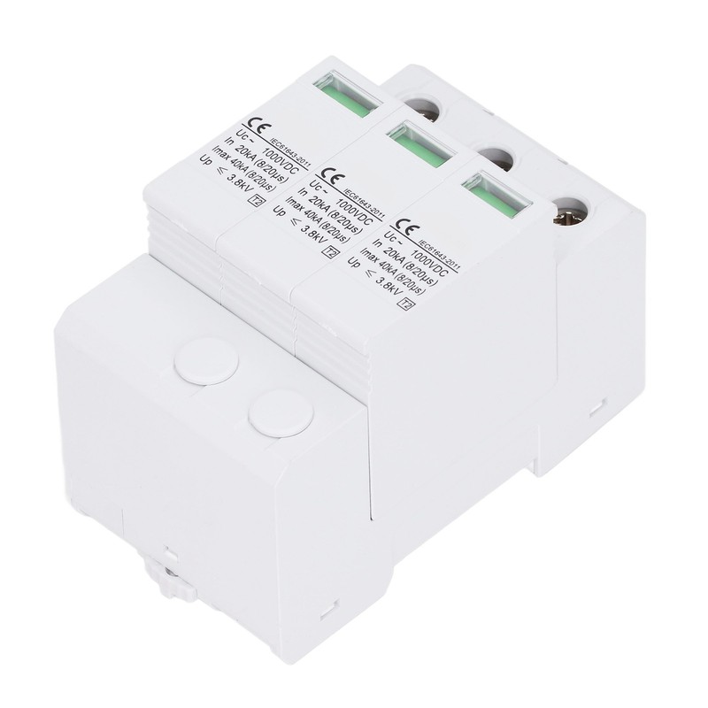 DC 1000V 40KA Surge Protector Arrester Protective Device for Photovoltaic
