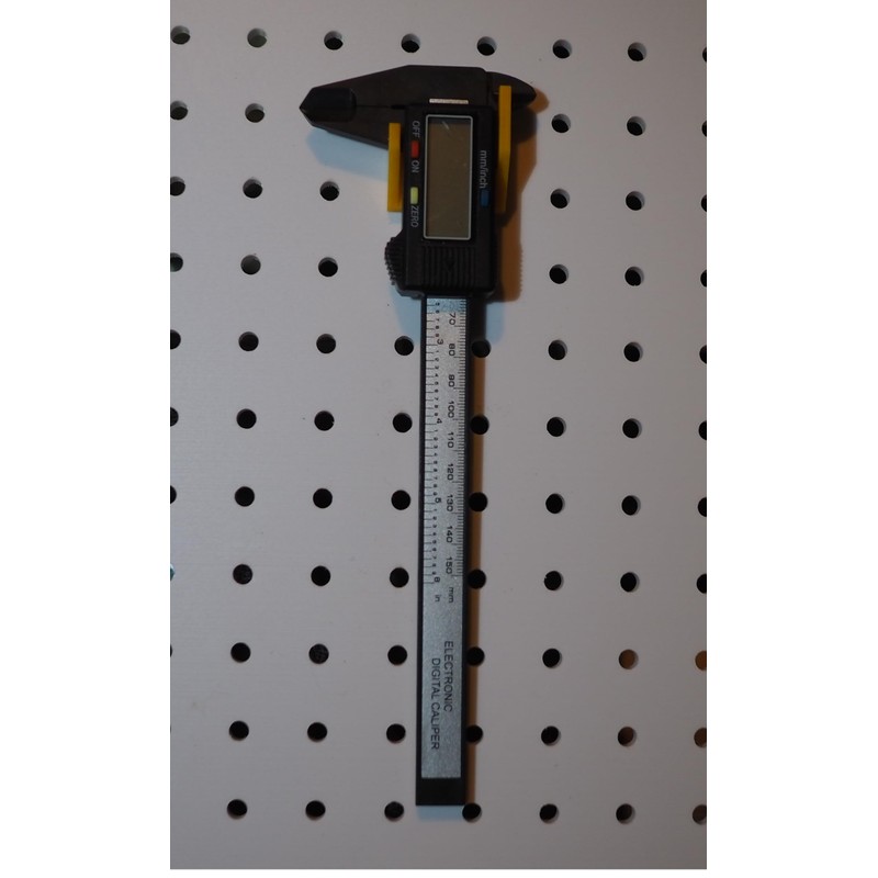 Digital Caliper Pegboard Holder
