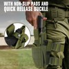 ZZY Drop Leg Holster, Tactical Thigh Pistol Gun Holster, Right