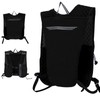 Running Vest with Water Bottles for Women & Men,Breathable Hydration