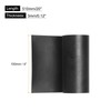 sourcing map Solid Rubber Sheet 1/8" Thick x 4" Wide