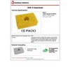 Thermaltronics SPG-5 Yellow, Soldering Sponge, (3.2" X 2.1") (5 Pack)