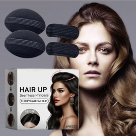 Volume Hair Base | Bump Up Hair Volume Base | Concave, Bump Up Puff Foam, Breathable Head Cushion Styling Braid Tool For Short Or Long Hair