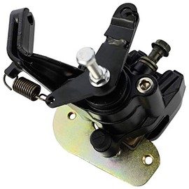 M MATI Rear Brake Caliper Assembly 43250-HN1-A41 with Parking Brake for Honda SPORTRAX TRX400EX 2005-2008 TRX400X 2009 2012-2014 with Bracket & Brake Pads