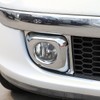 YANER Front Bumper Fog Light Ring Bezels Fits Fiat 500