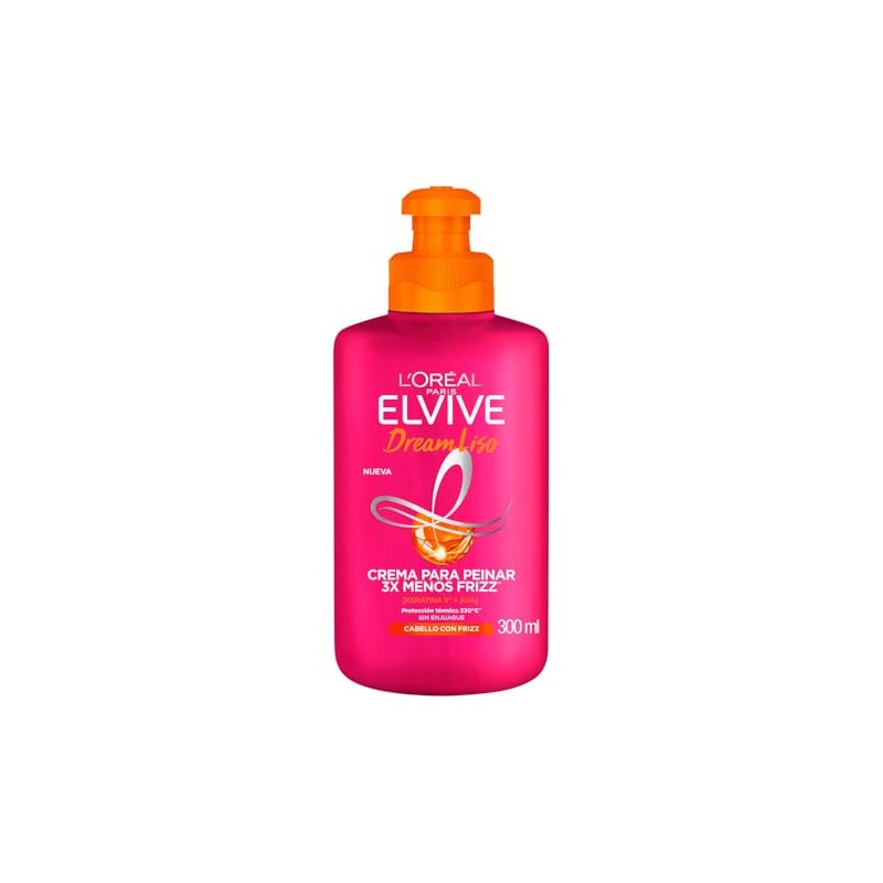 LOral Paris Elvive Dream Liso Crema Para Peinar, Efecto Keratina