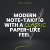 Rocketbook Reusable Sticky Notes, Restick and Reorganize Memo Pads, 3"x3",