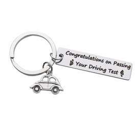 New Driver Gifts for Men Women Best Friend Congratulations Gifts for Drivers License Gifts for Driver Congratulations on Passing Driving Test Keychain Gifts for Teen Girls Boys