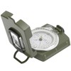 DC60‑2A Aluminium Alloy Foldable Multifunctional Luminous Compass Outdoor SuppliesArmy Green