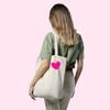 APOSITV Fur Charm Key Folder Heart Parts Pink Hot Pink