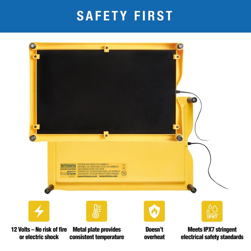 Brinsea Ecoglow Safety 1200 Chick or Duckling Brooder, Adjustable Height