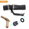 LR049990 Thermostat Water Outlet Hose Connector Kit Compatible with Jaguar