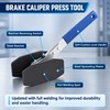 Blue Ratcheting Brake Caliper Piston Press Tool