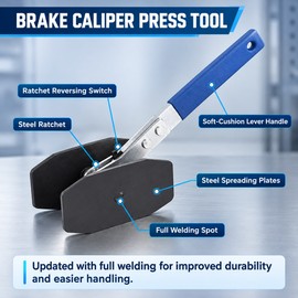 Blue Ratcheting Brake Caliper Piston Press Tool