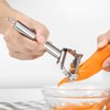 Taoluwin Vegetable Peeler, Dual Blade Stainless Steel Fruit & Potato
