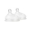 Olababy GentleBottle Silicone Baby Bottle Replacement Nipple 2 Pack (0-3 Months/Preemie Flow)