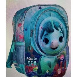 AI ACCESSORY INNOVATIONS ""NOT QUITE Narwhal Boys & Girls 12” Mini Backpack School Bag for Pre-School""