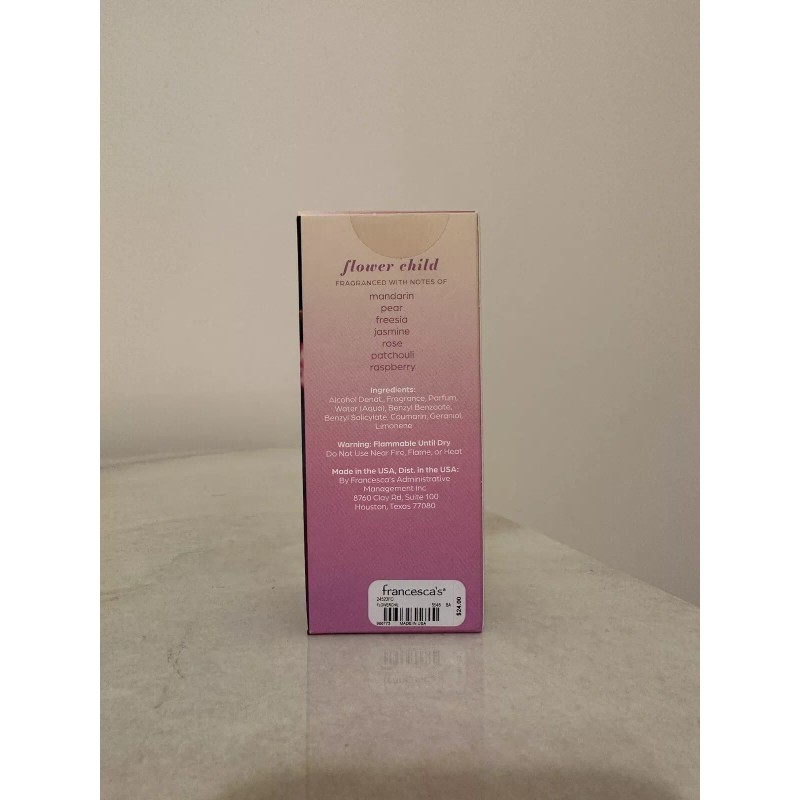 Francesca's Flower Child Eau de Parfum Fragrance 1.7 oz Perfume